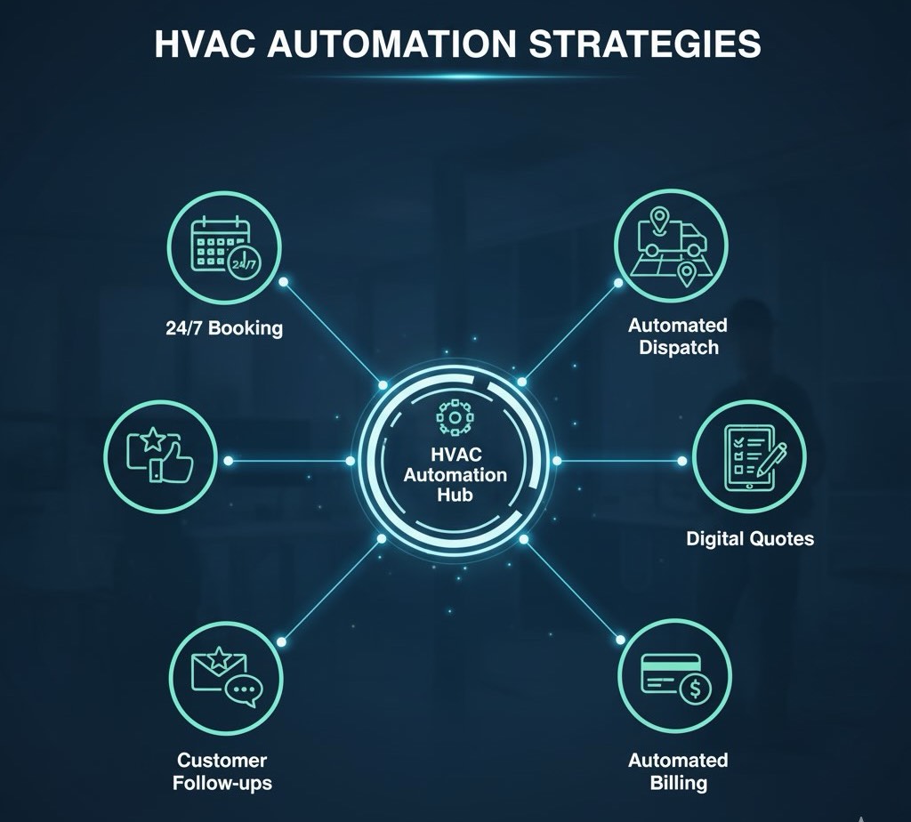 Preview image for blog post about HVAC business automation